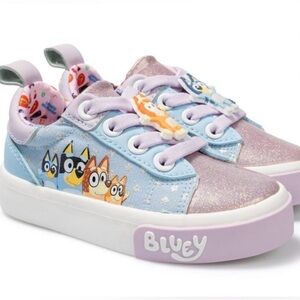 Bluey Kids Sneakers - Blue and Pink